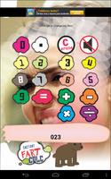 Cute Funny Calculator Plakat