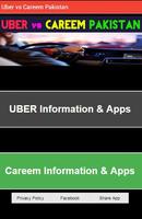 Uber vs Careem Cab Taxi Booking Apps In Pakistan poster