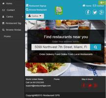 Restaurant GPS captura de pantalla 1