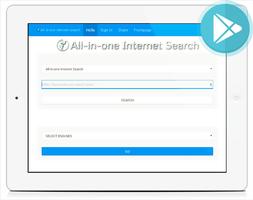 All-in-one Internet Search capture d'écran 1