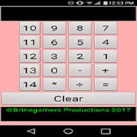 The Double Digit Neon Calculator โปสเตอร์