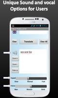 Multi Language Translator - TTS T2T Traductor capture d'écran 1