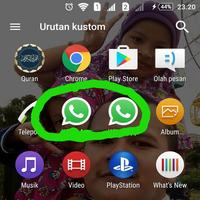 Dual Whatsapp Terbaru 2016 capture d'écran 2