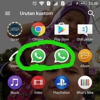 Dual Whatsapp Terbaru 2016 imagem de tela 3