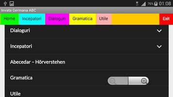 Invata Germana capture d'écran 1