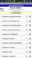 CMAS Vendor Directory screenshot 1