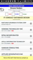 CMAS Vendor Directory screenshot 2