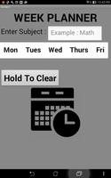 Week Planner постер