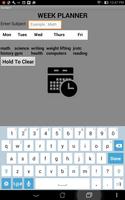 Week Planner ภาพหน้าจอ 2