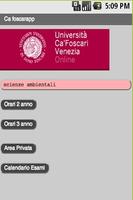 Ca foscari app scienze amb. poster