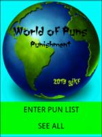 World of Puns: Punishment poster