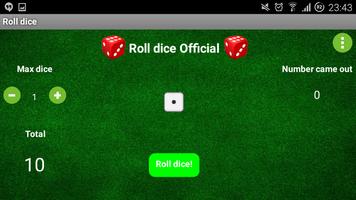 Roll dice official poster