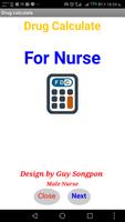 Drug calculate for nurse পোস্টার