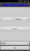 Date Information capture d'écran 1