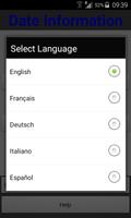 Date Information capture d'écran 2