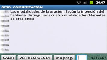 Graduado ESO Adultos Demo screenshot 1