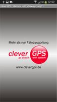 cleverGPS APP - Fahrzeugortung Plakat