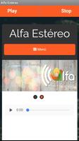 Alfa Estereo โปสเตอร์