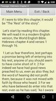 Bible Insight Hebrews 4 imagem de tela 1