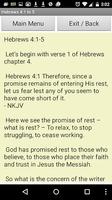 Bible Insight Hebrews 4 captura de pantalla 2