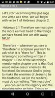 Bible Insight Hebrews 2 capture d'écran 1