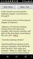 Bible Insight Hebrews 2 capture d'écran 2