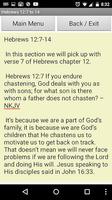 Bible Insight Hebrews 12 captura de pantalla 3