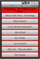 Faith Point Christology Plakat