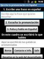 Practica la pronunciación screenshot 1