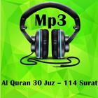 Al Quran 30 Juz 114 Surat mp3 icône