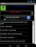 Best Songs Of ARIANA GRANDE capture d'écran 1
