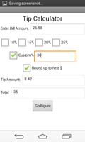 Tip Calculator Free 截图 1