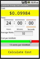 Computer Electric Cost Calc screenshot 1