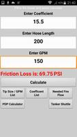 FD Friction Loss Calculator capture d'écran 1