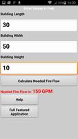 Needed fire Flow Calculator capture d'écran 2