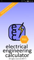 Electrical engineering calculator Affiche