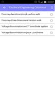 Electrical engineering calculator capture d'écran 3