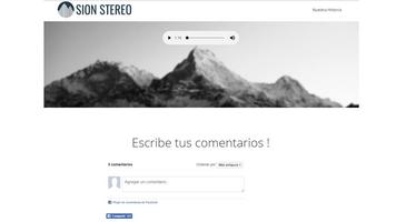 SION STEREO Affiche