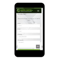 Cartões Curitiba Site screenshot 3
