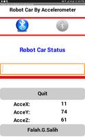 Control  Robot Car By Mobile Accelerometer Sensor poster