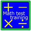 ”Math test training