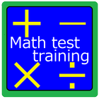 Math test training icon