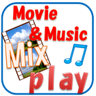 Movie＆Music　MixContinuous play icône
