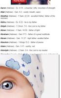 Bible Names for Babies ポスター