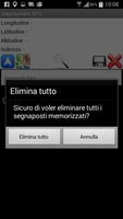 Segnaposto GPS screenshot 2