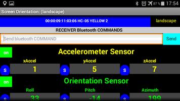 2 Schermata Sensor Shield Arduino Android