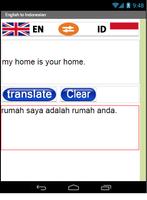 Indonesian English Translate capture d'écran 1
