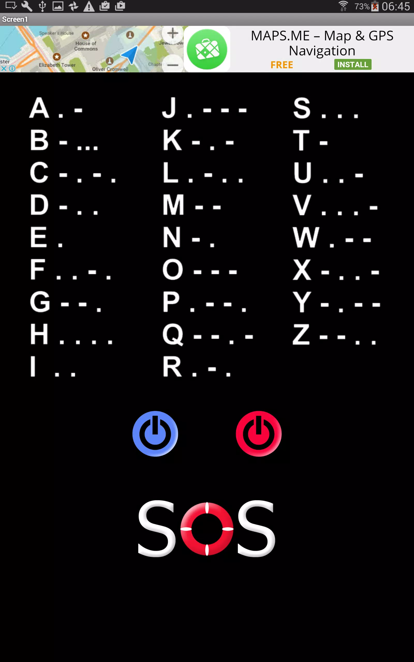 Android İndirme için SOS Morse İmdat Sinyalİ APK
