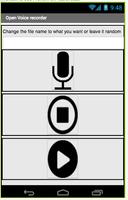 Open Voice Recorder 포스터