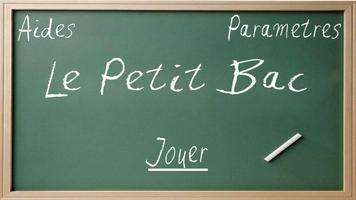 Le Petit Bac पोस्टर